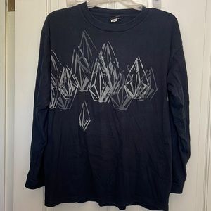 Volcom black long sleeve T-shirt